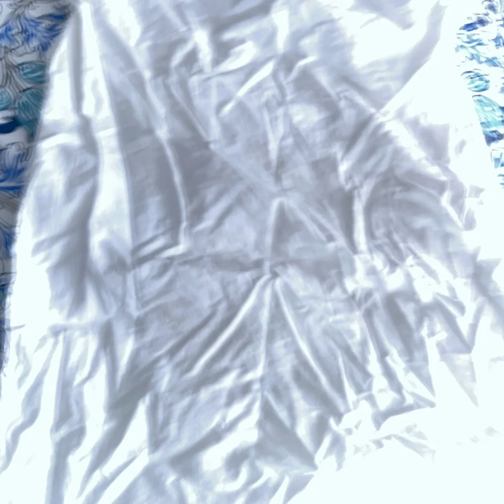 White Pillowcase with Intricate Lace Design